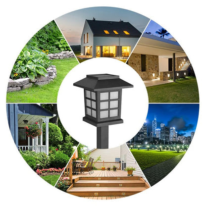 13021 Solar Garden Lights Outdoor Solar Landscape Lights Waterproof Outdoor Solar Lights Walkway For Patio Lawn Yard And Landscape (Pack Of 2) - My Store