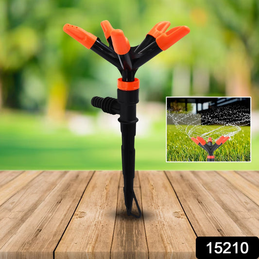 Automatic Garden Sprinkler 360 Degree Rotating Adjustable 5 Arm (1 Pc) - My Store