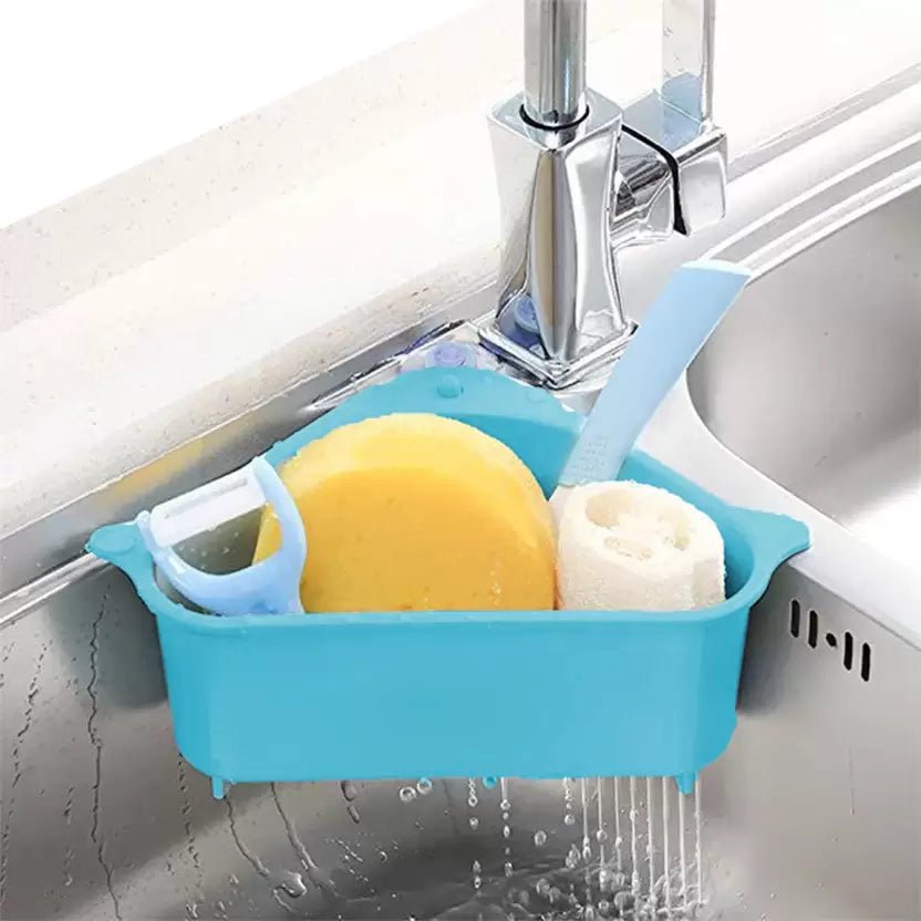 Multipurpose Plastic Kitchen Sink Organizer Corner - My Store